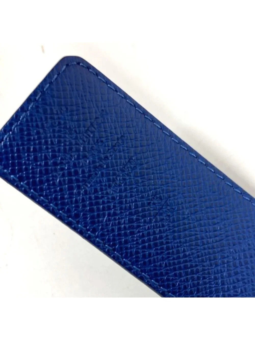 Louis Vuitton Belt Ceinture LV Initial Monogram Canvas Blue